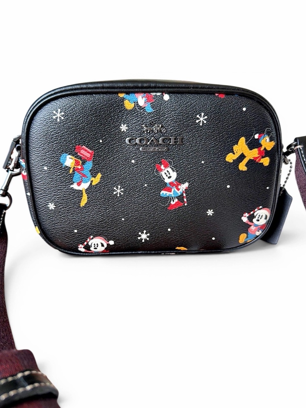 Disney x Coach Holiday Mini Jamie Camera Bag